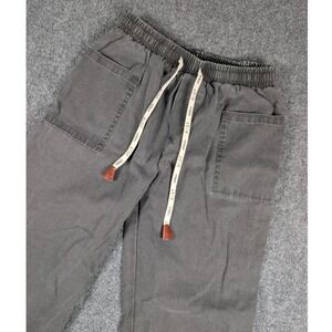 Kidoriman Japanese Pokku Pants Mens XL Gray Wide Leg Streetwear